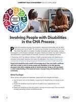 Cover Image: Involving People with Disabilities in the CHA Process