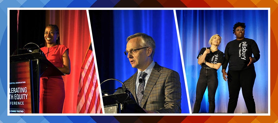 The convening of 1,000 leaders from hospitals, health systems, and community and public health organizations continued for a full-day schedule at the AHA Accelerating Health Equity Conference in Kansas City, Mo. 