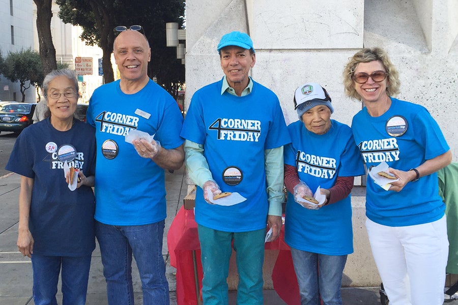 4 corner friday volunteers