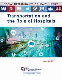 Transportation and the role of hospitals guide cover